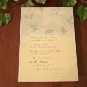 Photos book with front poem by Maya Angelou